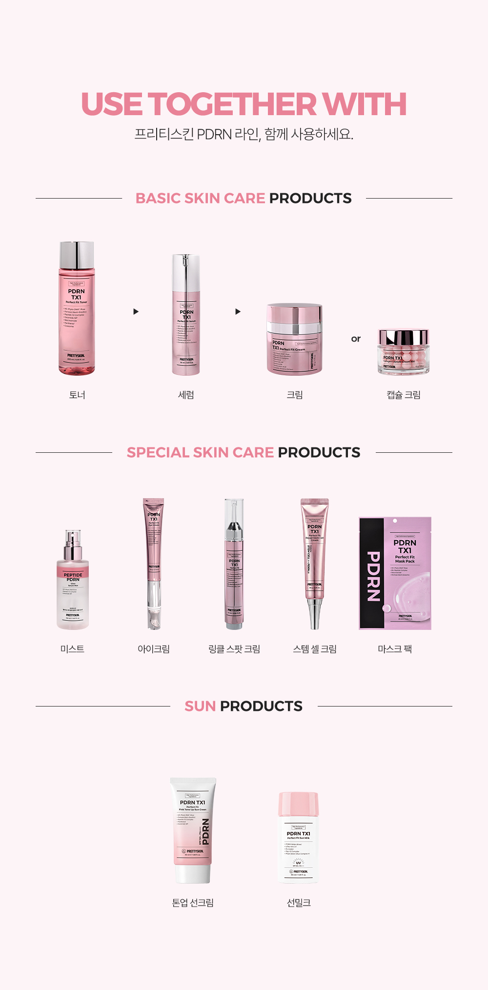 PDRN TX1 Perfect Fit Cream - Pretty:skin J